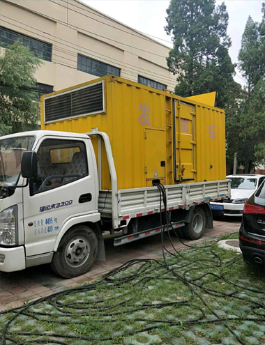 沂水发电车出租-柴油发电机组排烟系统设计要求及其考虑因素